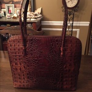 Algo of Switzerland Alligator Leather Handbag NWOT
